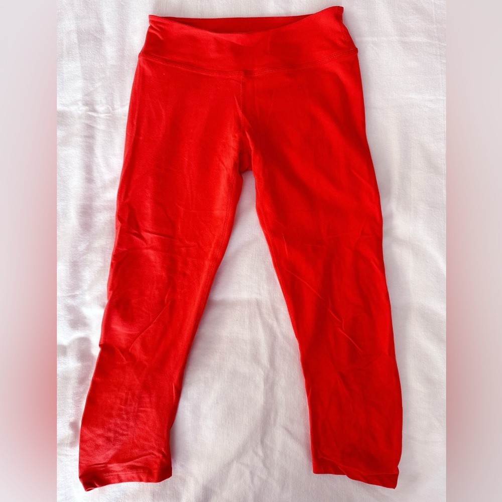 Beyond Yoga Orange capris